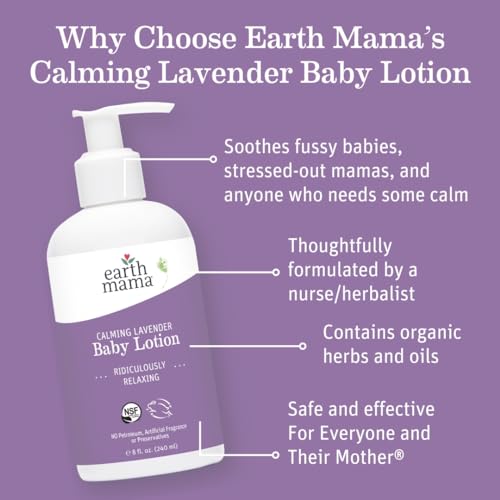 Earth Mama Baby Love Gift Set|Organic Baby Essentials Skin Care, Baby Lotion & Wash, Baby Oil, Eczema Cream, Nose & Cheek Balm, SPF 40 Baby Sunscreen Lotion & Face Stick and Diaper Balm, 8-Piece Set